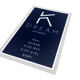 K-DREAM様 ショップカード イメージ